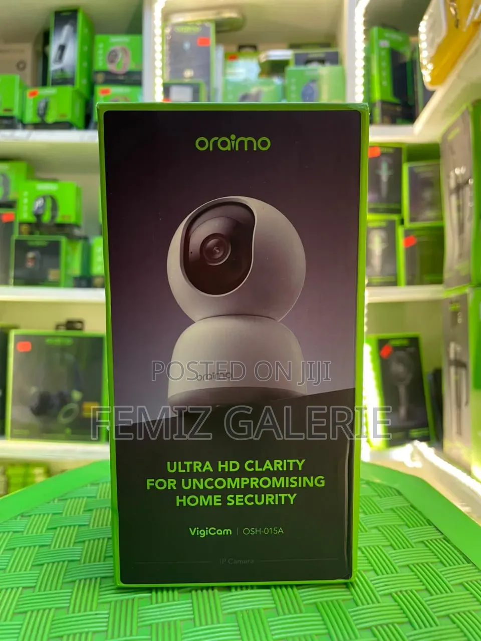 Oraimo Vigicam 3MP Ultra HD Night Vision IP Camera