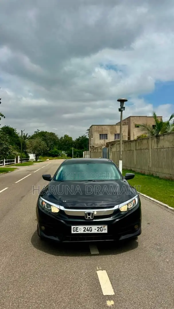 Honda Civic EX-L Sedan 2018 Black