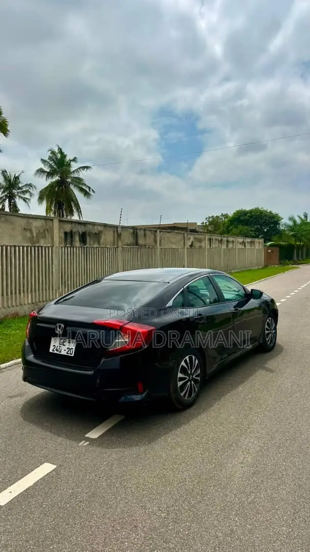 Honda Civic EX-L Sedan 2018 Black