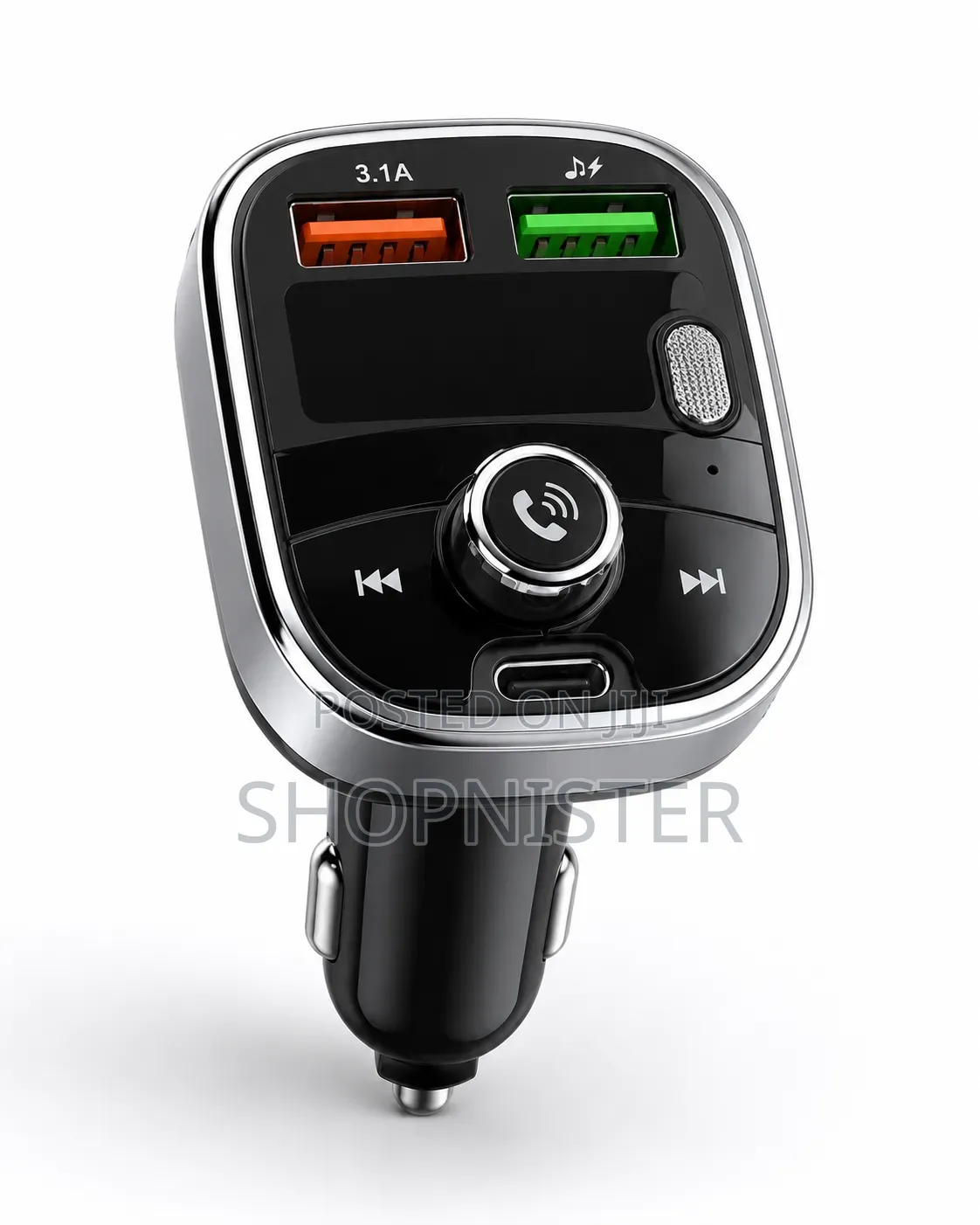 Car MP3 Player Bluetooth FM Transmitter Fast Charger