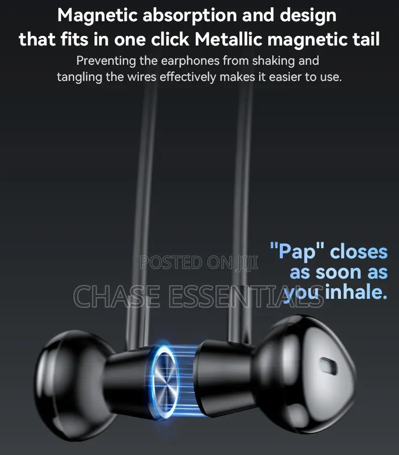 Yesido Magnetic Neckband Wireless Earphones, 40 Hours Playback