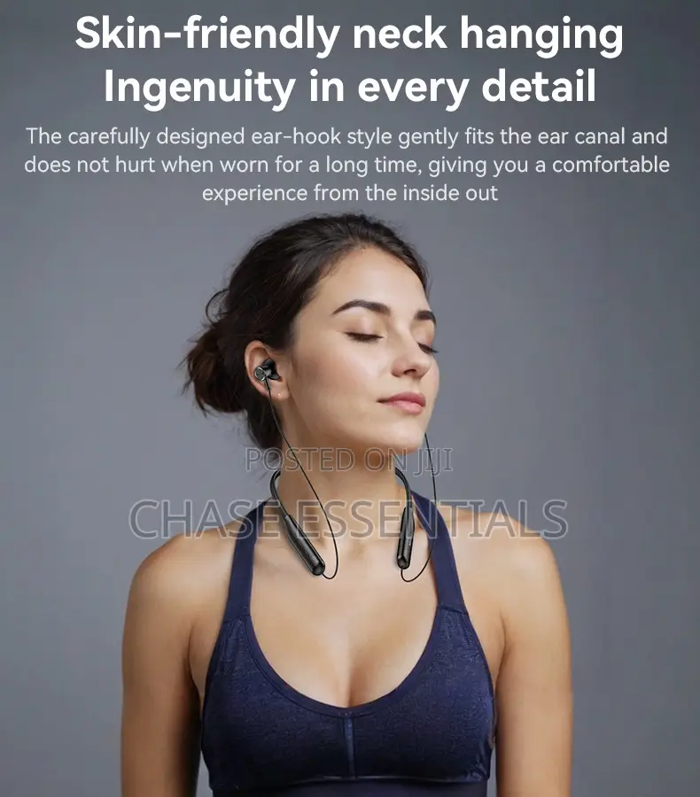 Yesido Magnetic Neckband Wireless Earphones, 40 Hours Playback