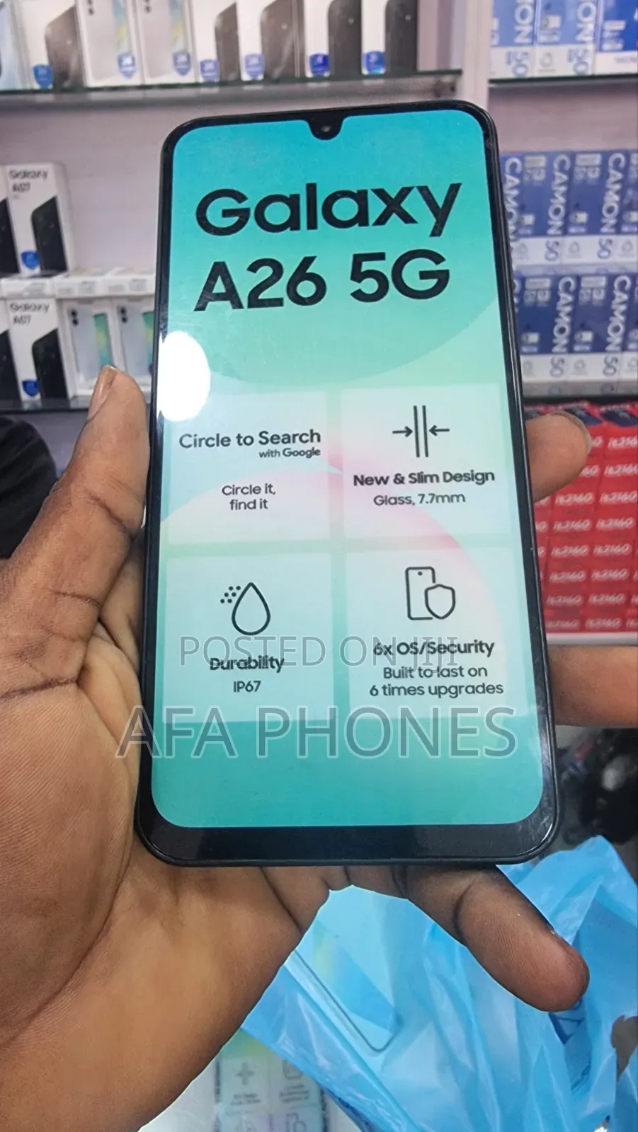 New Samsung Galaxy A26 256 GB Black