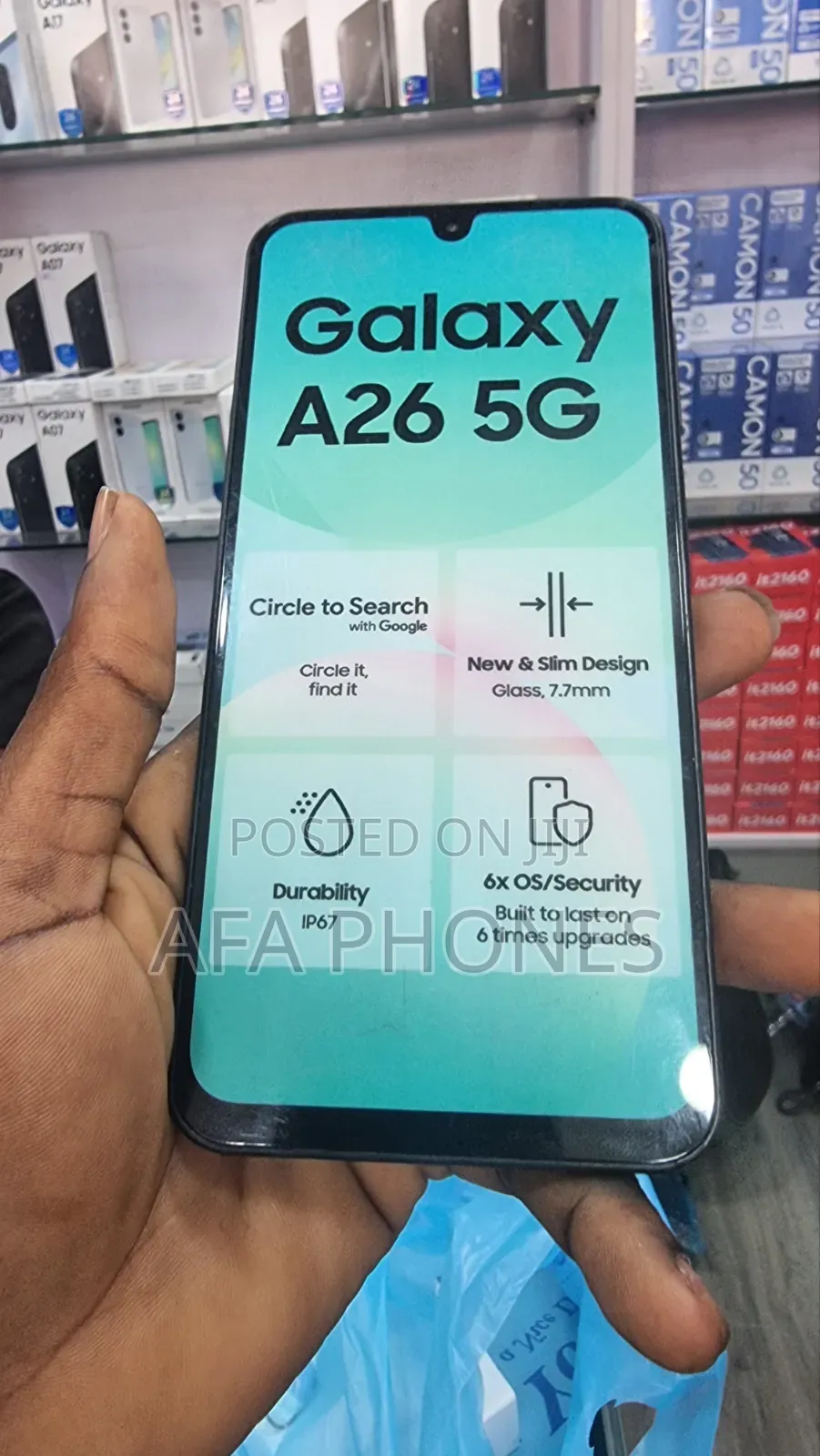 New Samsung Galaxy A26 256 GB Black