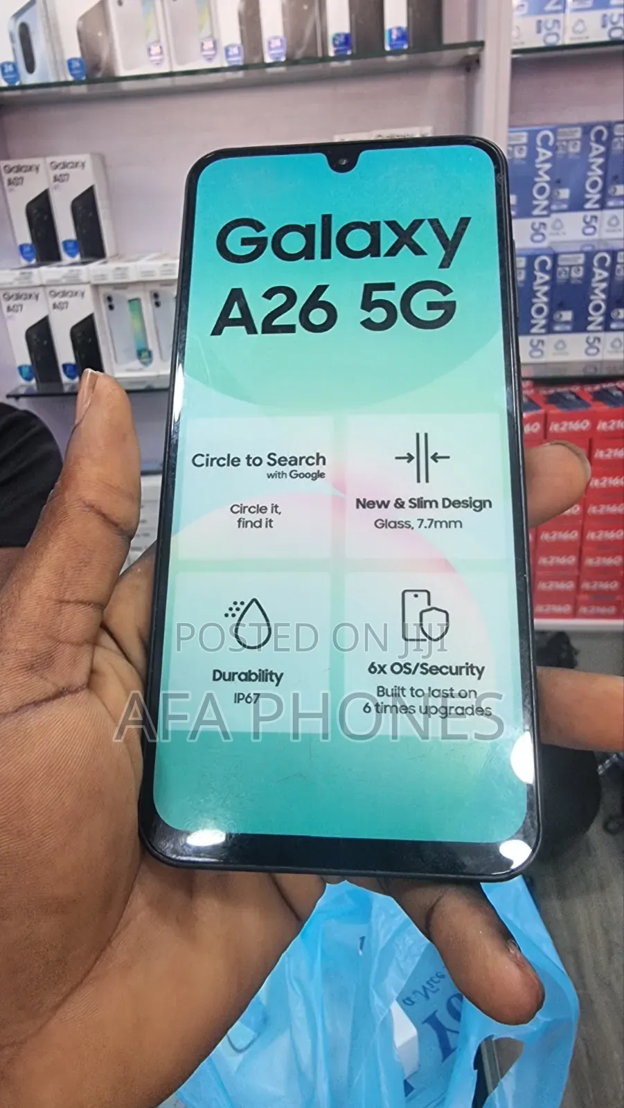 New Samsung Galaxy A26 256 GB Black