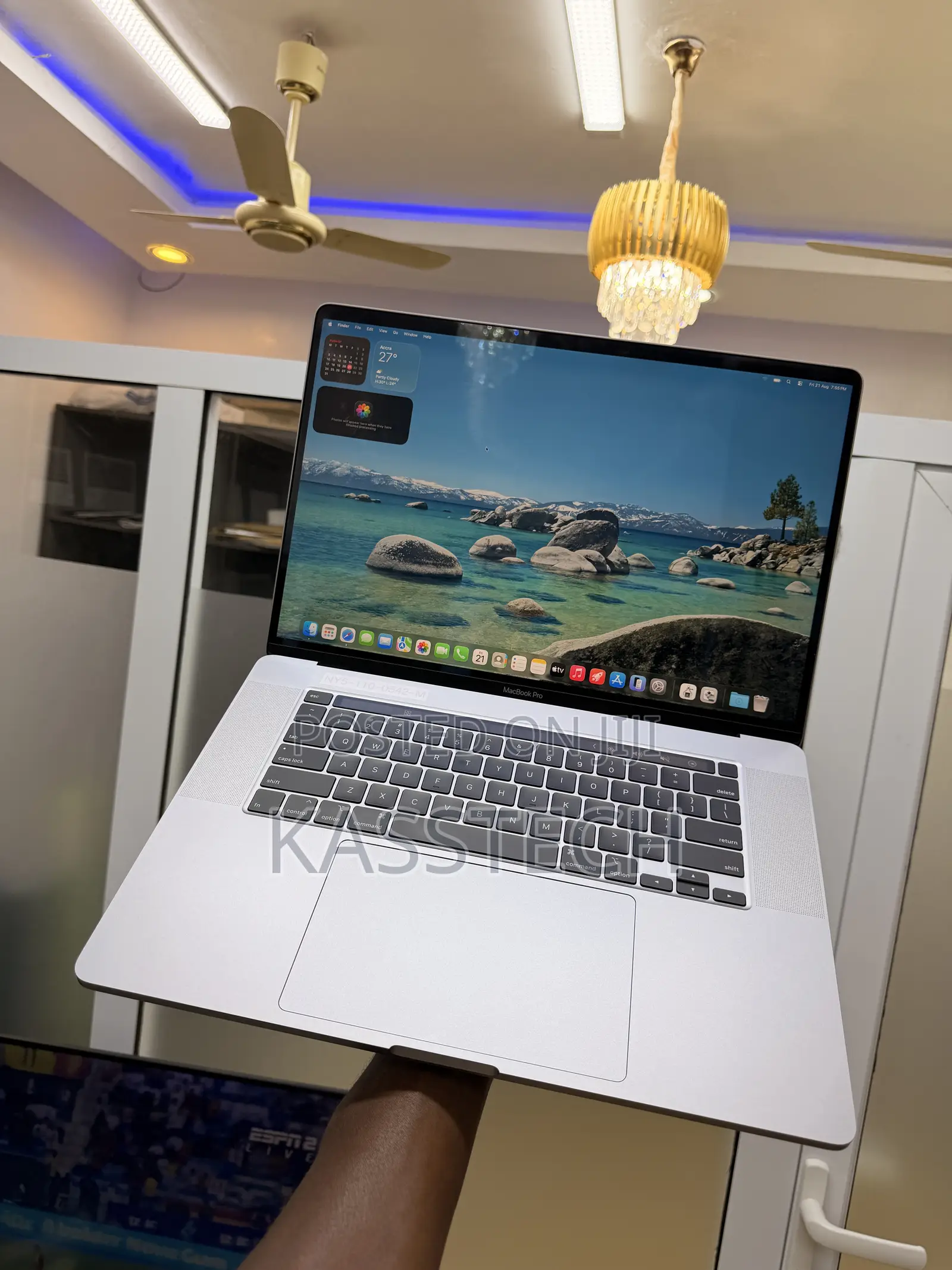 Laptop Apple MacBook Pro 2019 16GB Intel Core i7 SSD 512GB
