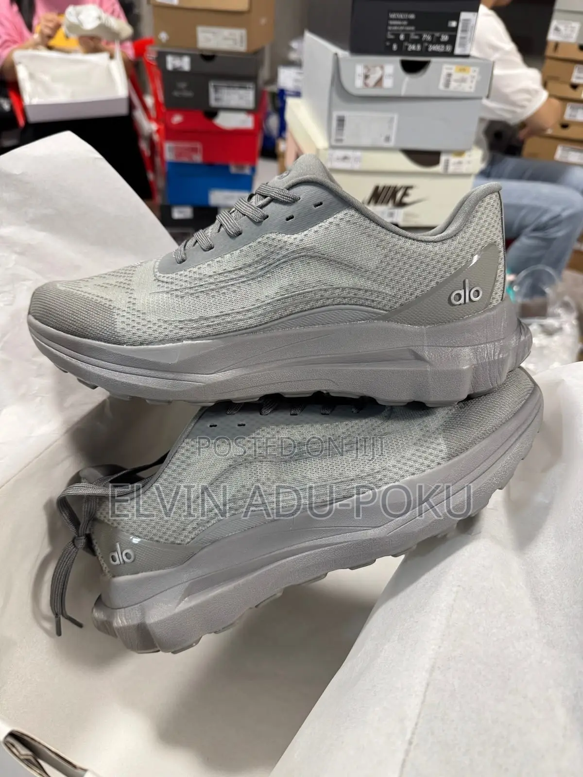 Alo Recovery Mode Sneaker in Different Colors , SWIPE >