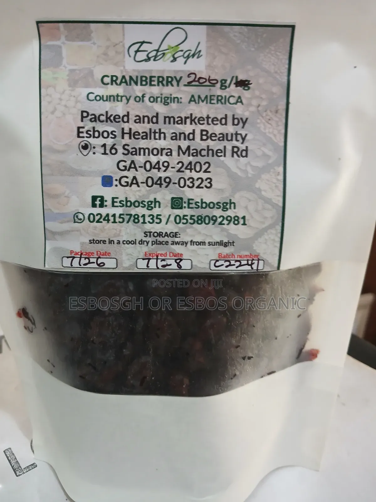 Cranberries(200grams)