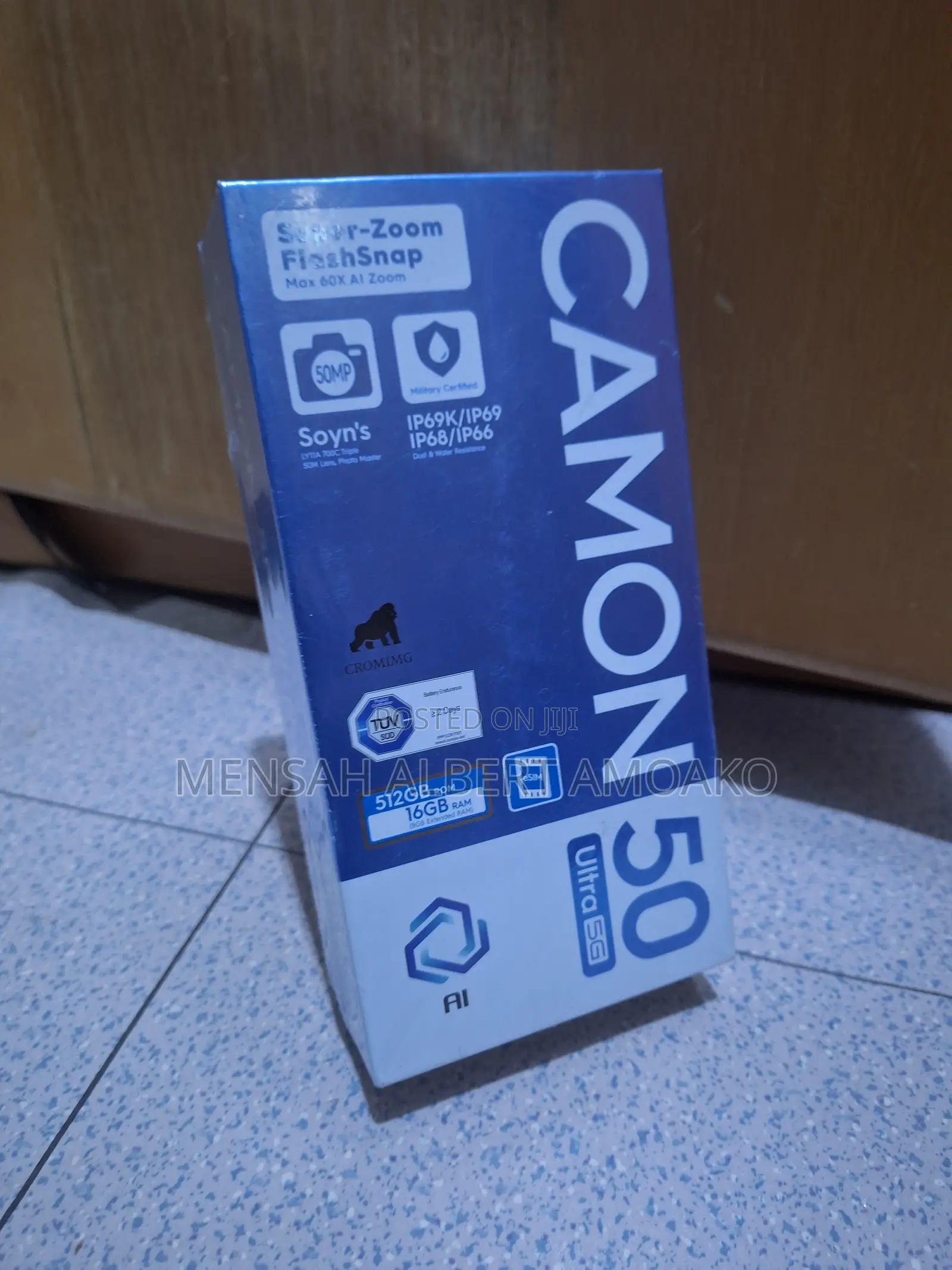 New Tecno Camon 50 Ultra 512 GB Orange