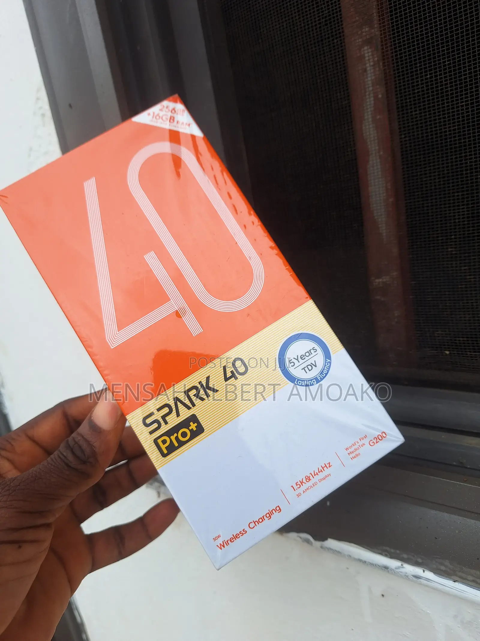 New Tecno Spark 40 Pro+ 256 GB Gray
