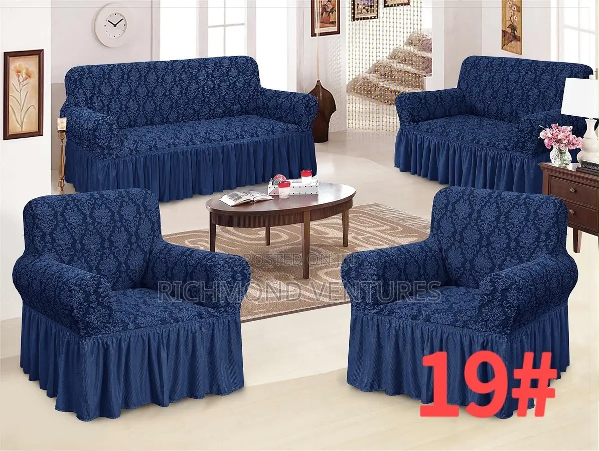 Luxurious Skirt Sofa Available in Different Colors