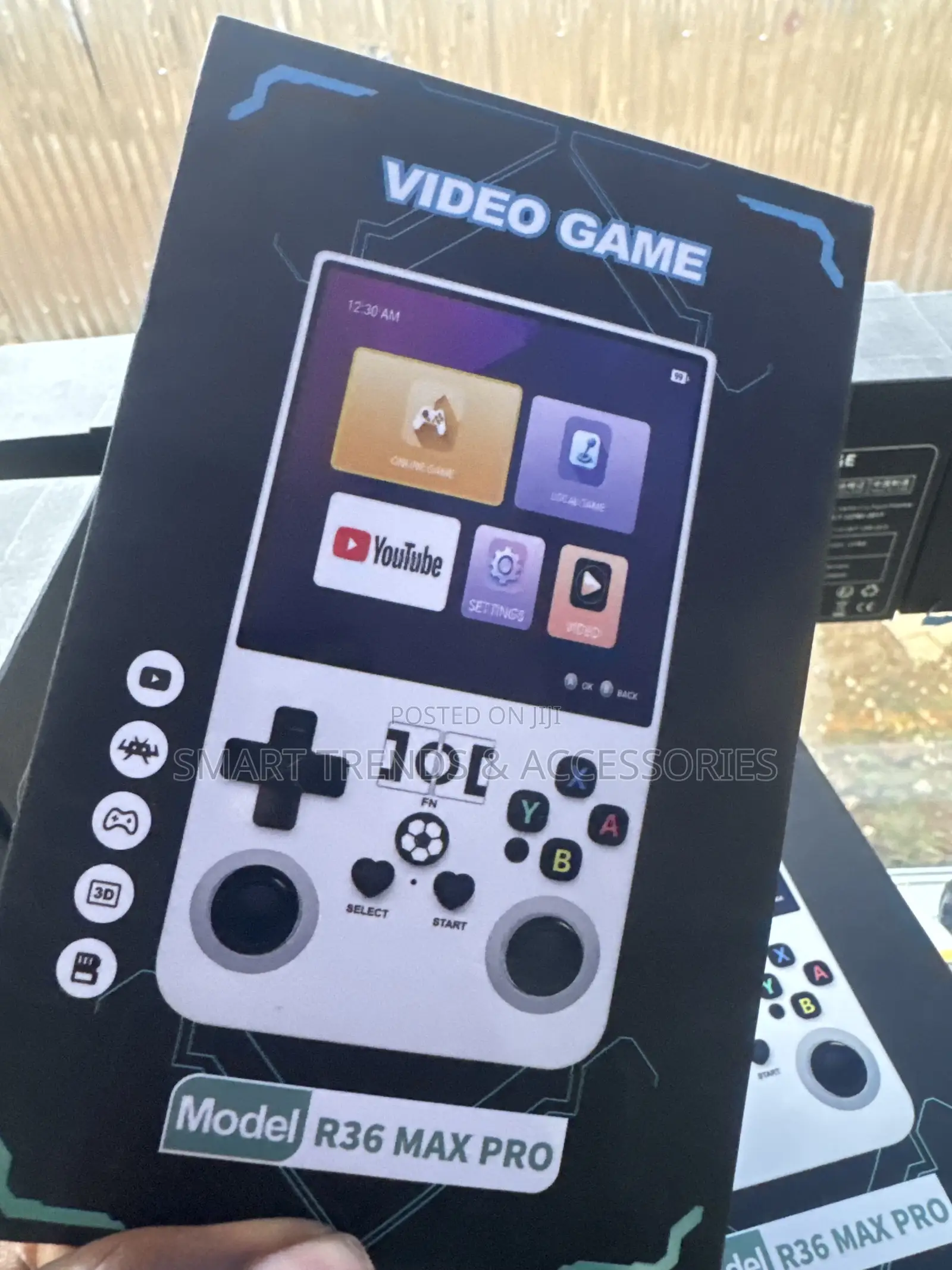 R36Max Pro Gaming Console With YouTube