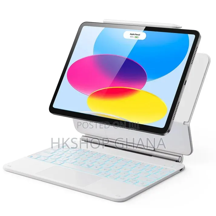 10th Generation Apple iPad Magic Keyboard White Color