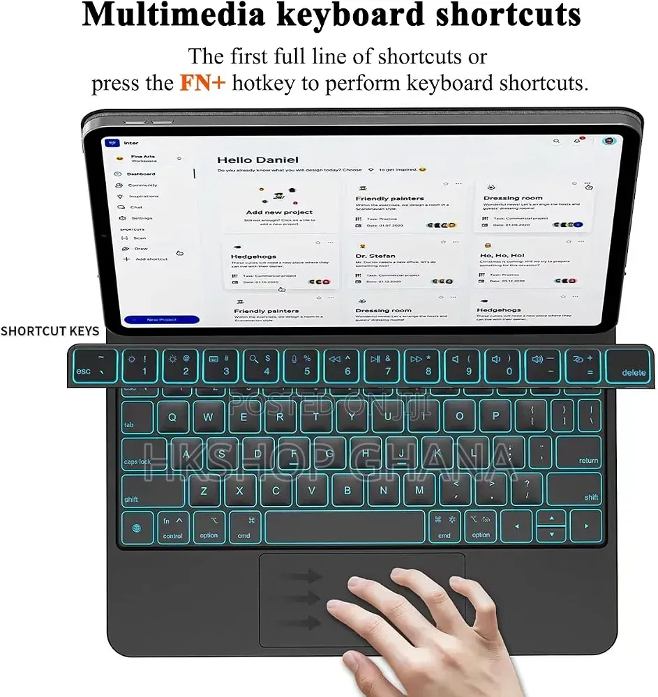 Magic Keyboard for Samsung Galaxy Tab S10 Lite 10.9"