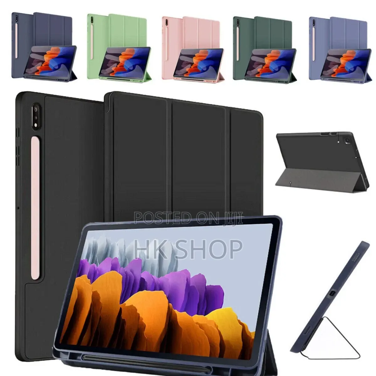 Samsung Galaxy Tab S7 11"12.4" Tablet Case Magnetic Flip Leather Cover