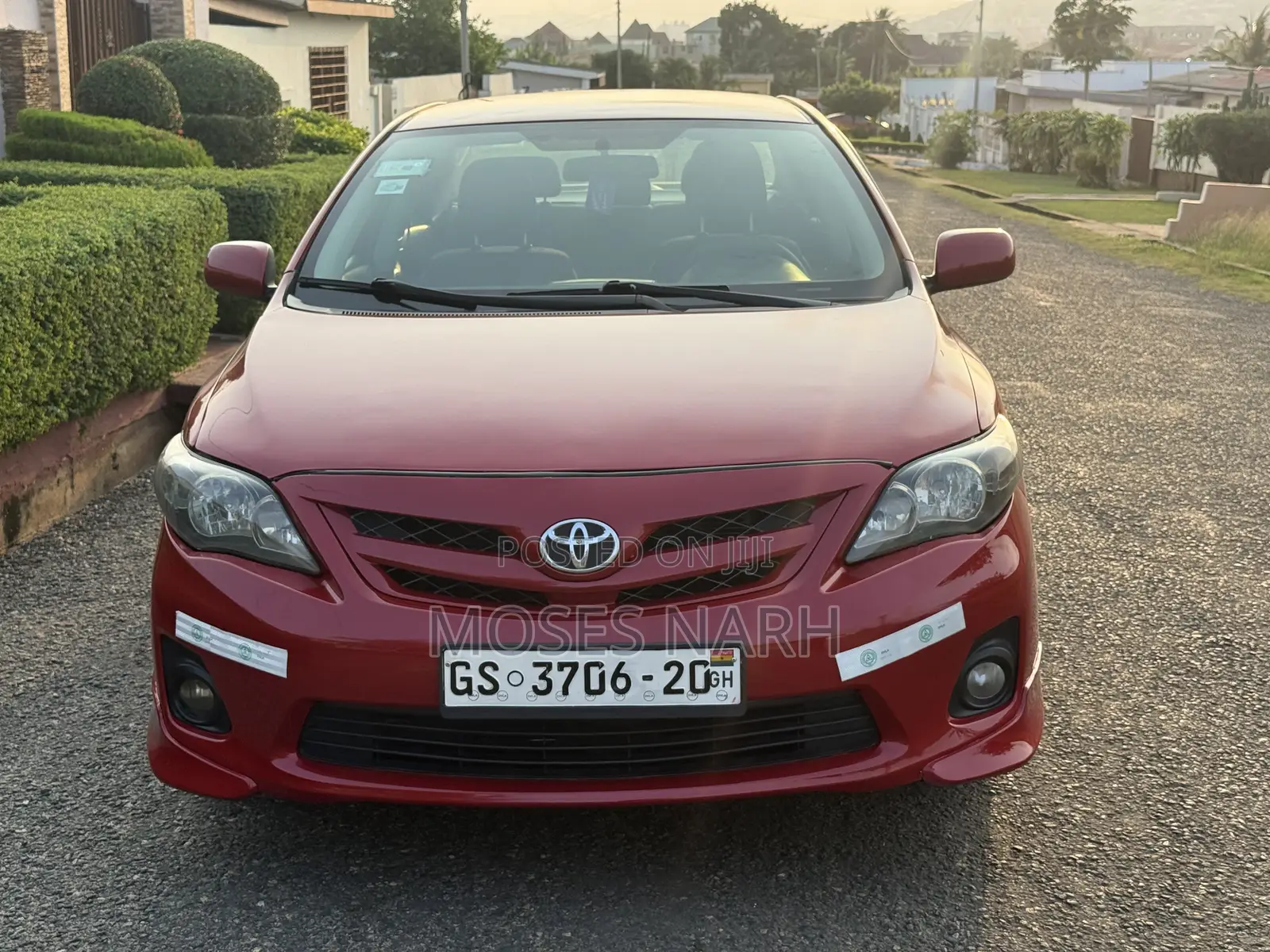 Toyota Corolla S 4dr Sedan (1.8L 4cyl 4A) 2011 Red