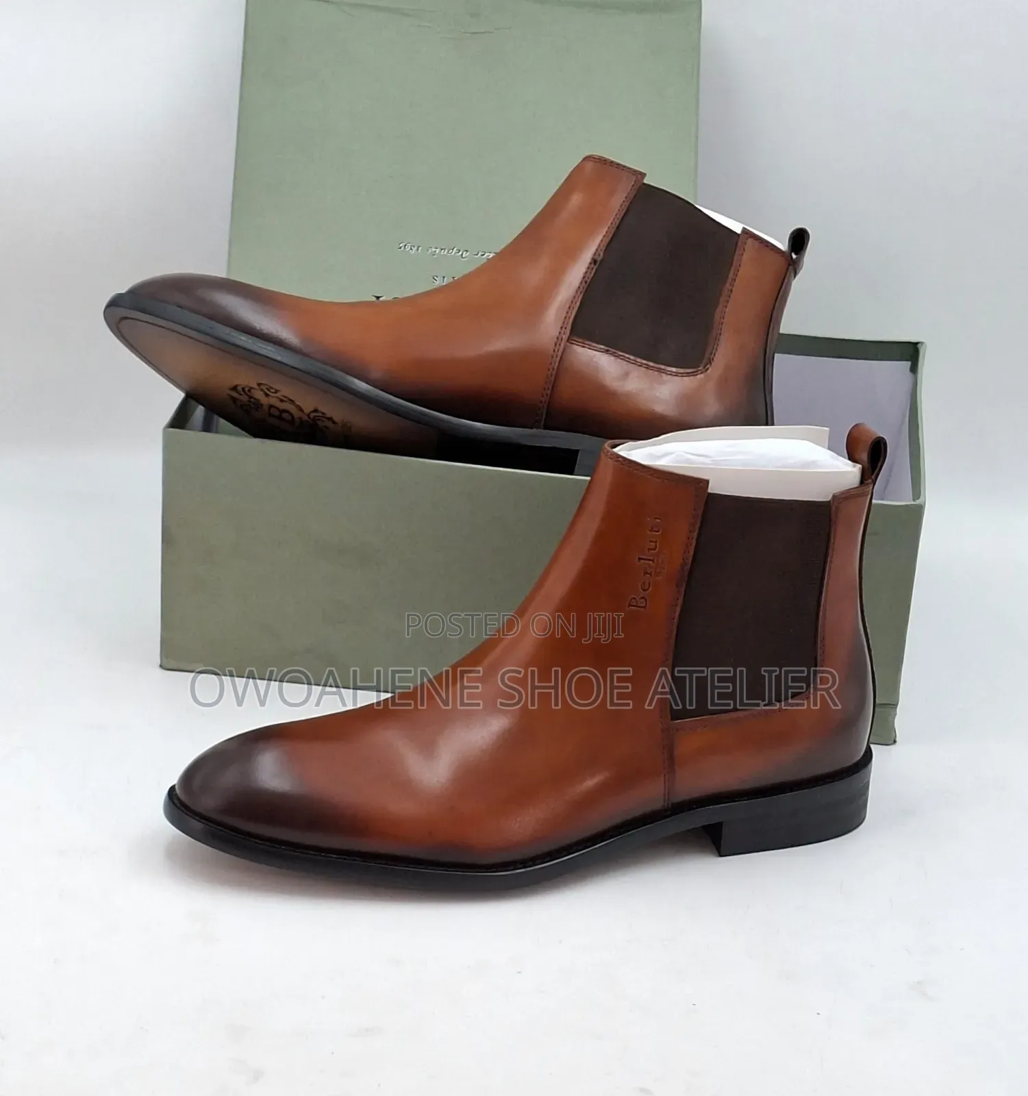 Leather Chelsea Boots