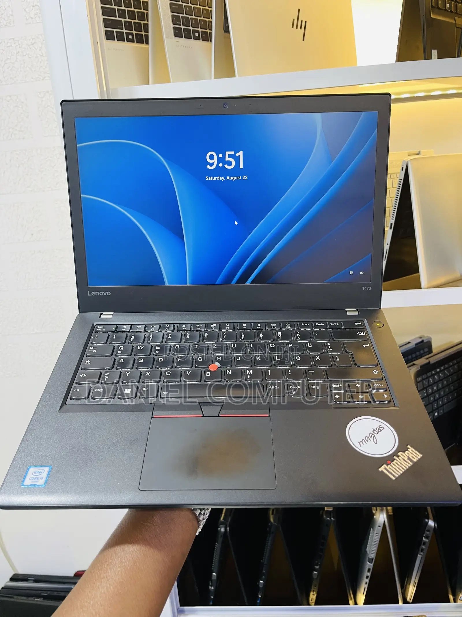 Laptop Lenovo ThinkPad T470 16GB Intel Core i5 SSD 256GB