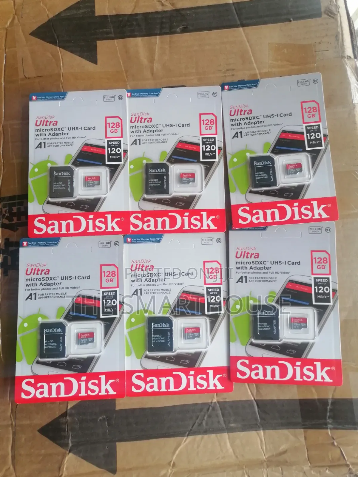 Sandisk Ultra 128gb Microsdxc Memory Card With Adapter