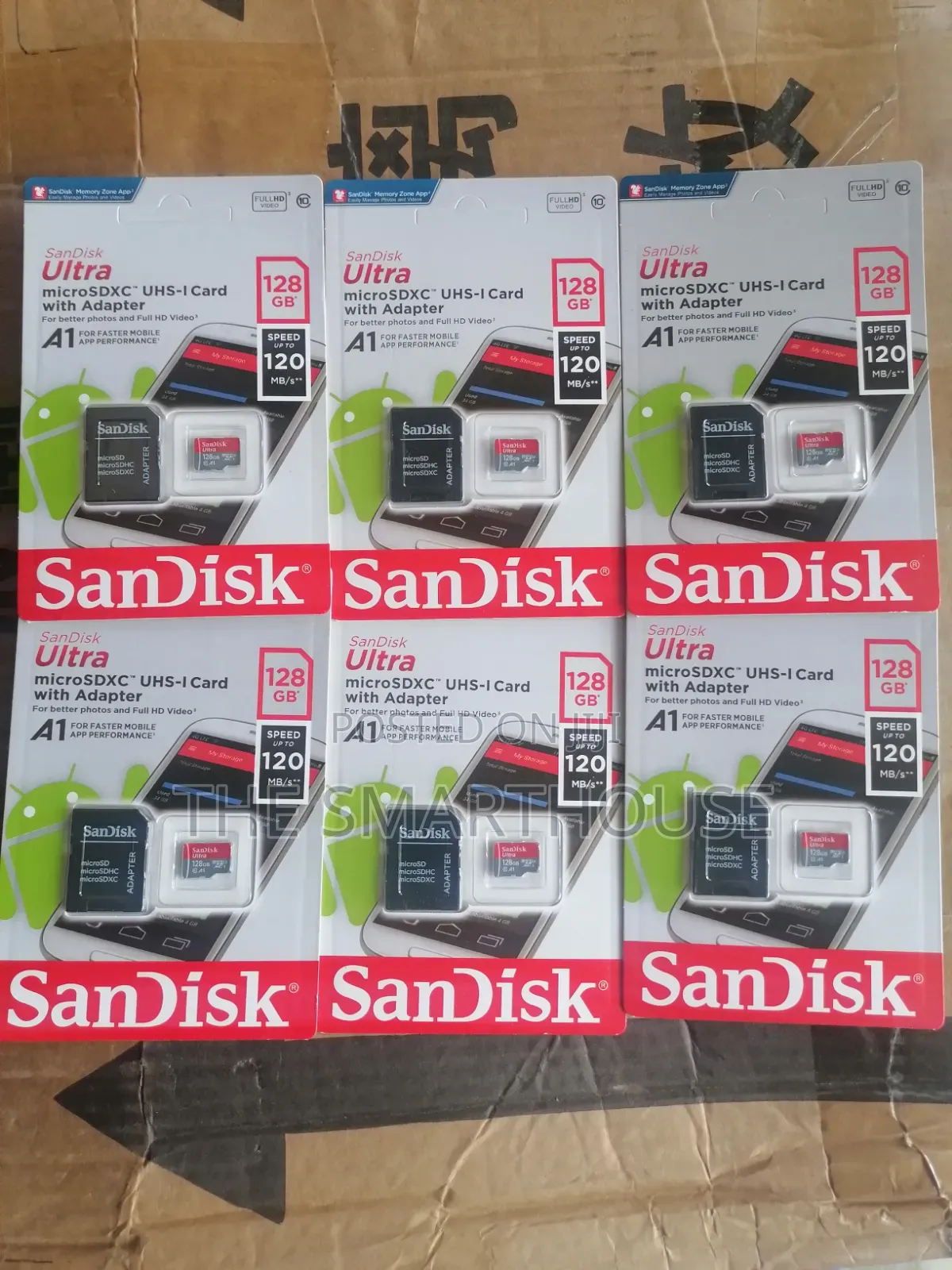 Sandisk Ultra 128gb Microsdxc Memory Card With Adapter