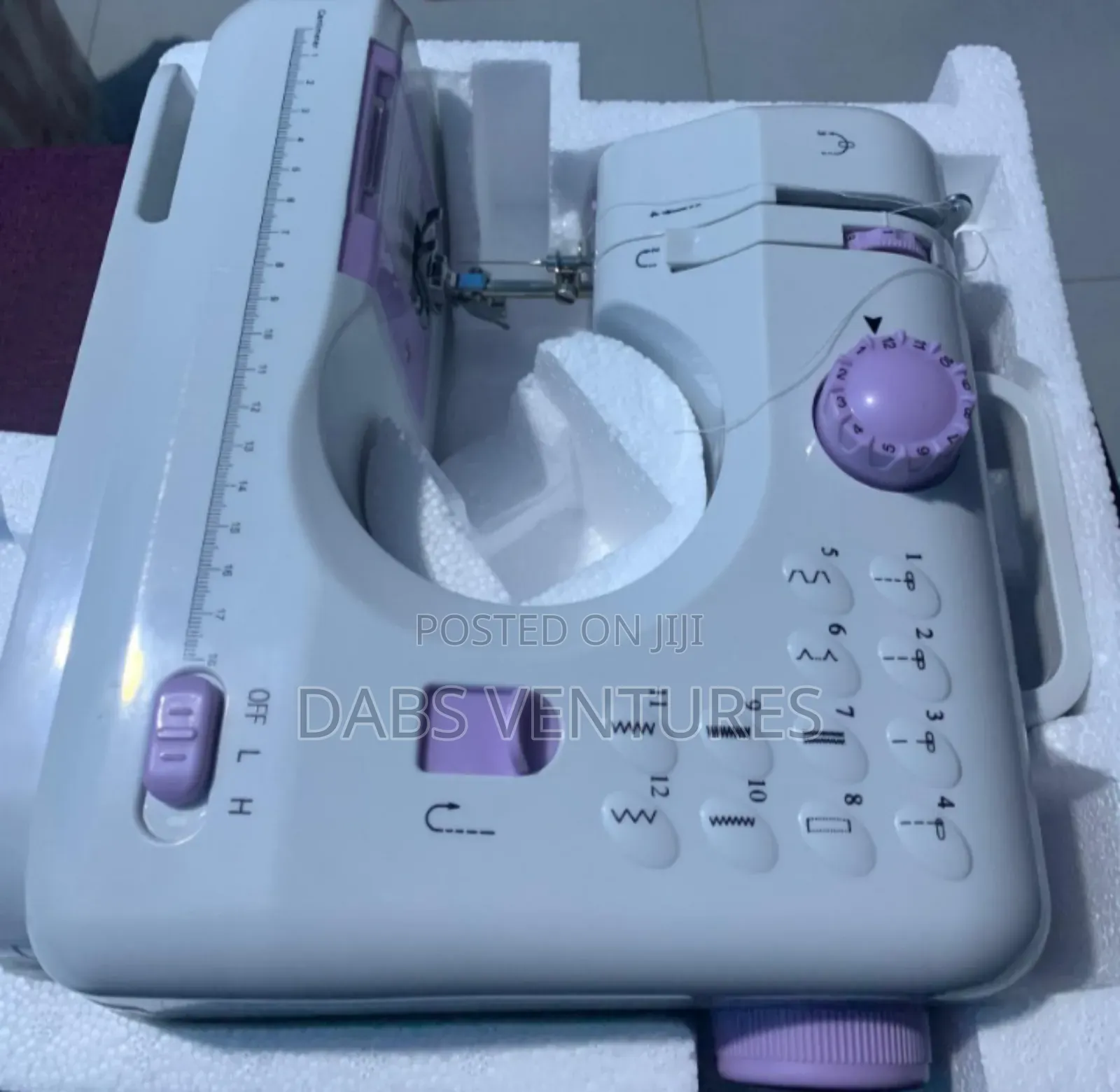 Sewing Machine for Wigs and Households. 12 Stitches