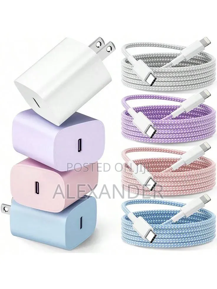 iPhone and Type C Chargers