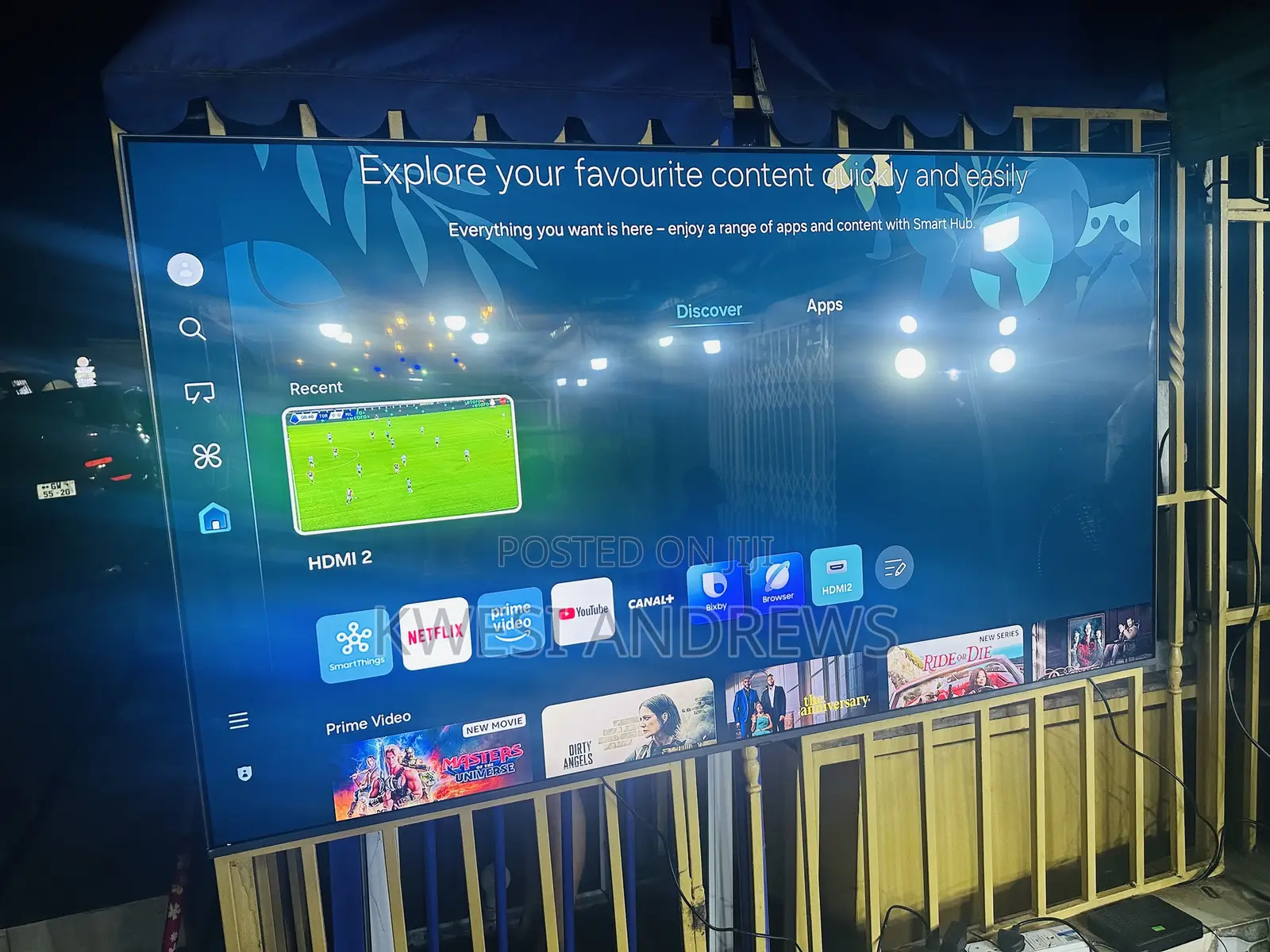 Samsung Qled 75’inchs Q80D