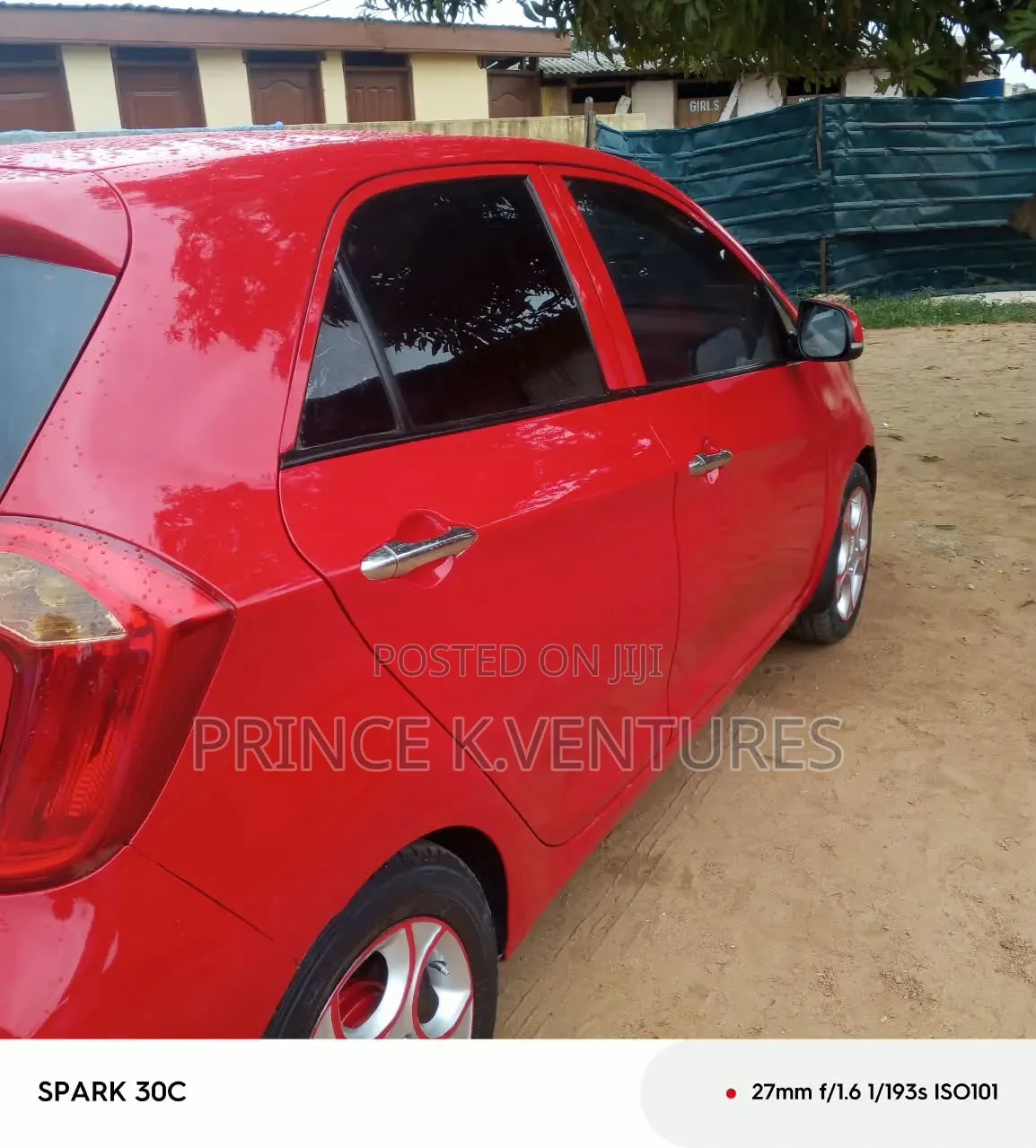 Kia Morning 2012 Red