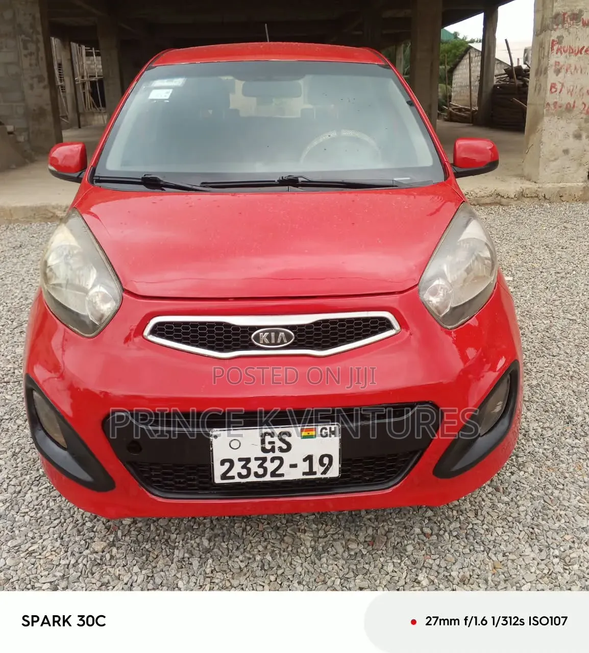 Kia Morning 2012 Red