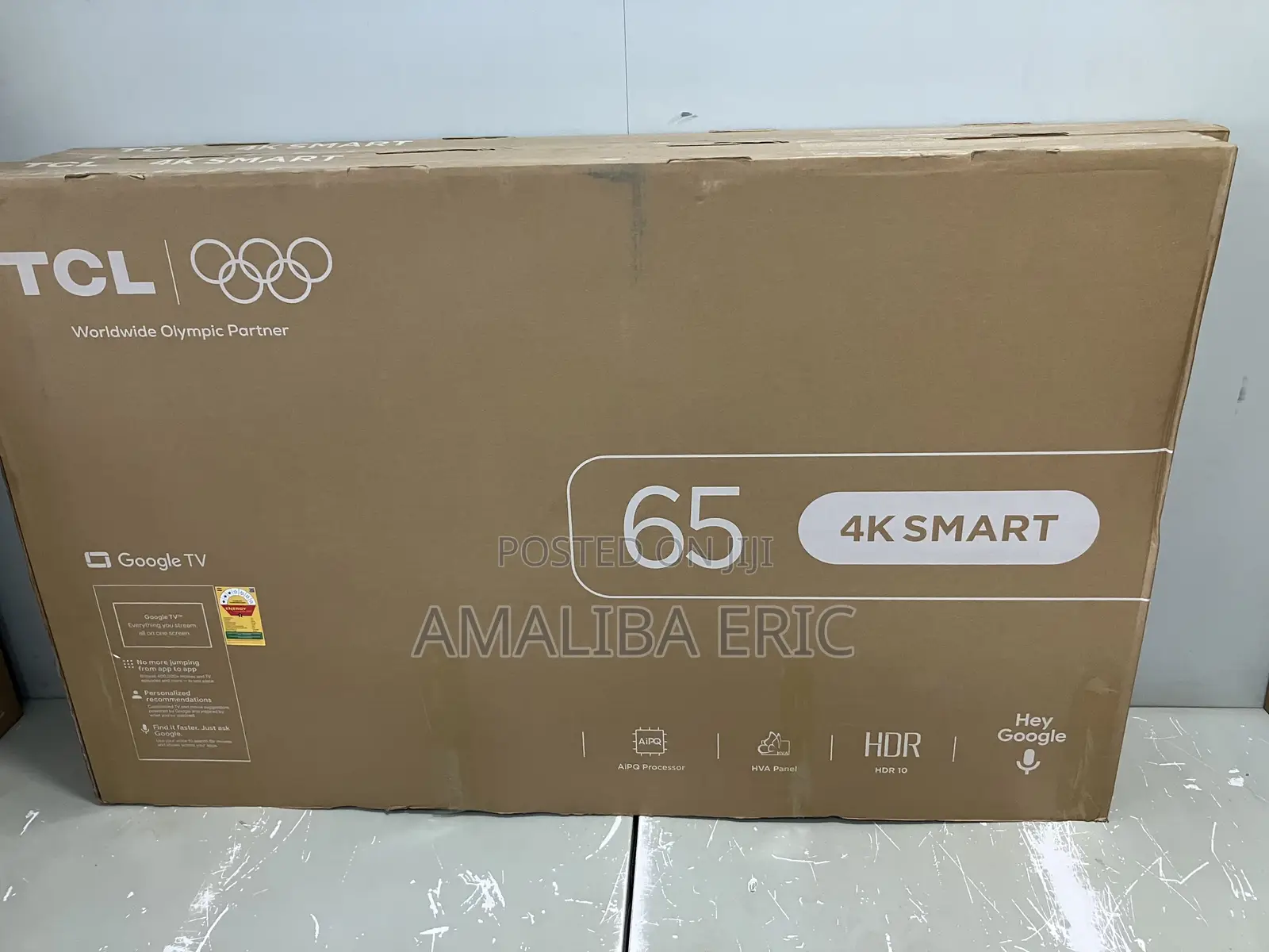TCL 65 Inches Google Smart TV