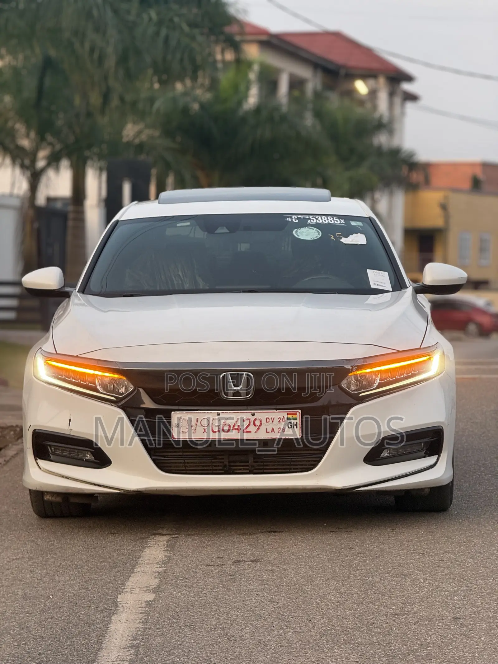 Honda Accord Sport (2.0L 4cyl Turbo 6M) 2019 White