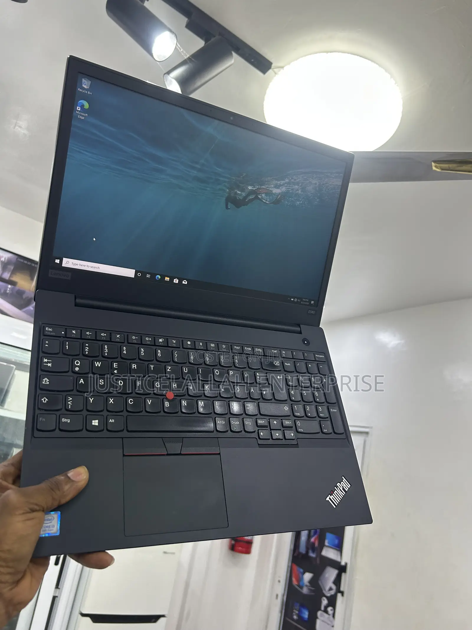 Laptop Lenovo ThinkPad E580 8GB Intel Core i5 SSD 256GB