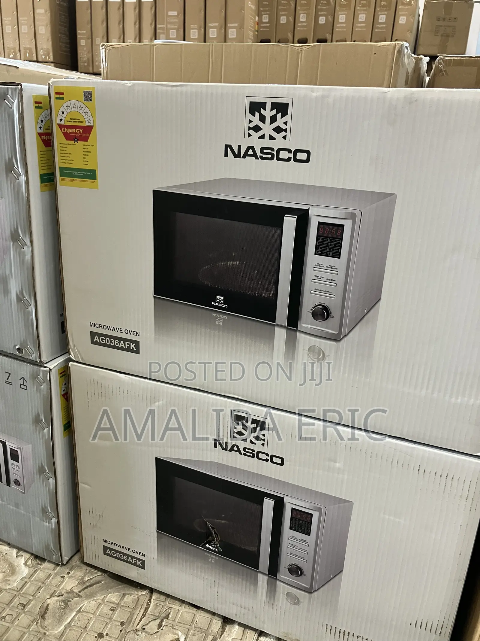 Quality Nasco 36litres Grill Microwave (AG036AFK)
