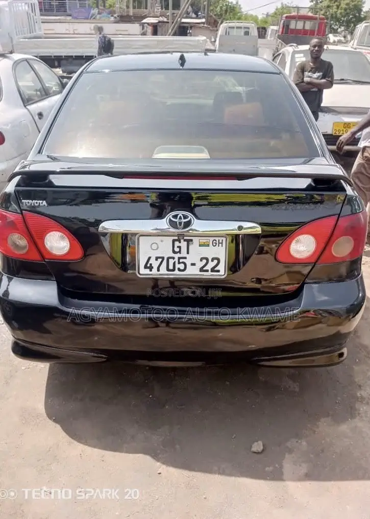 Toyota Corolla 1.8 2008 Black