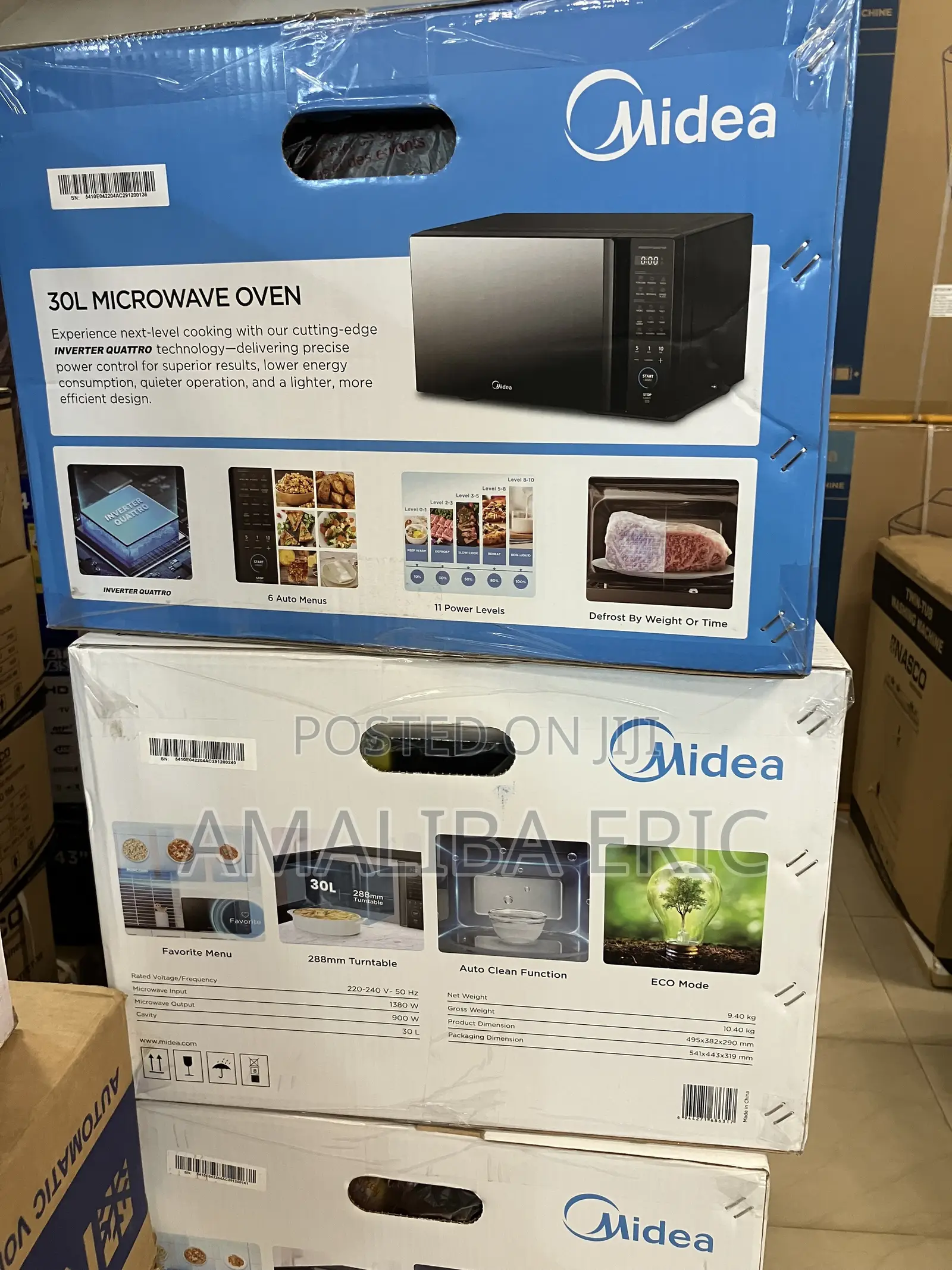 Chop Midea 30l Inverter Grill Microwave Oven