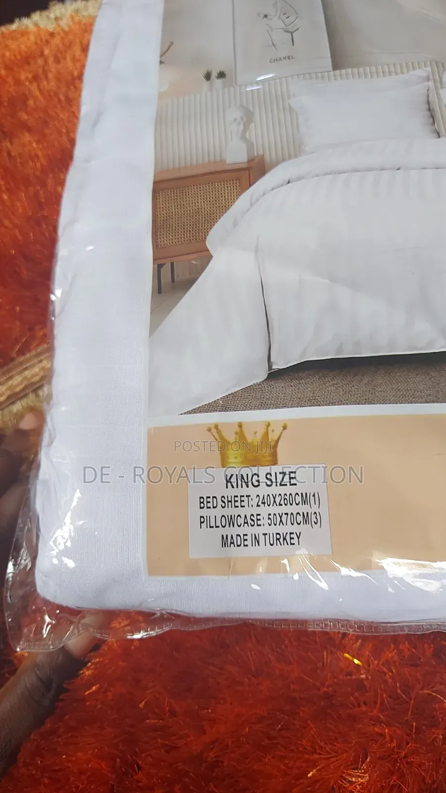 Elegant Hotel Bedding King Size