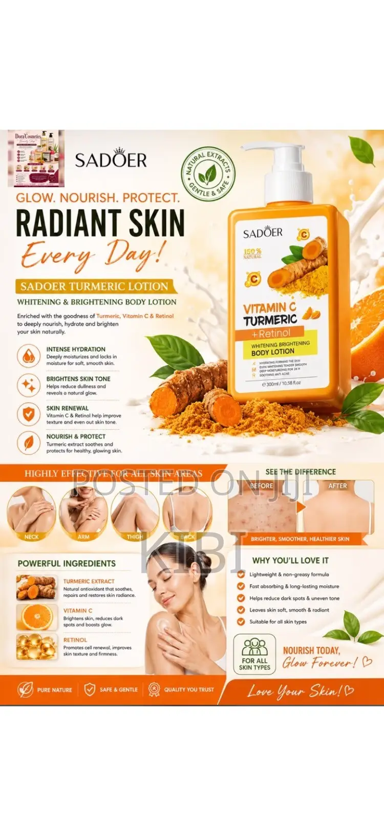 Tumeric Body Lotion