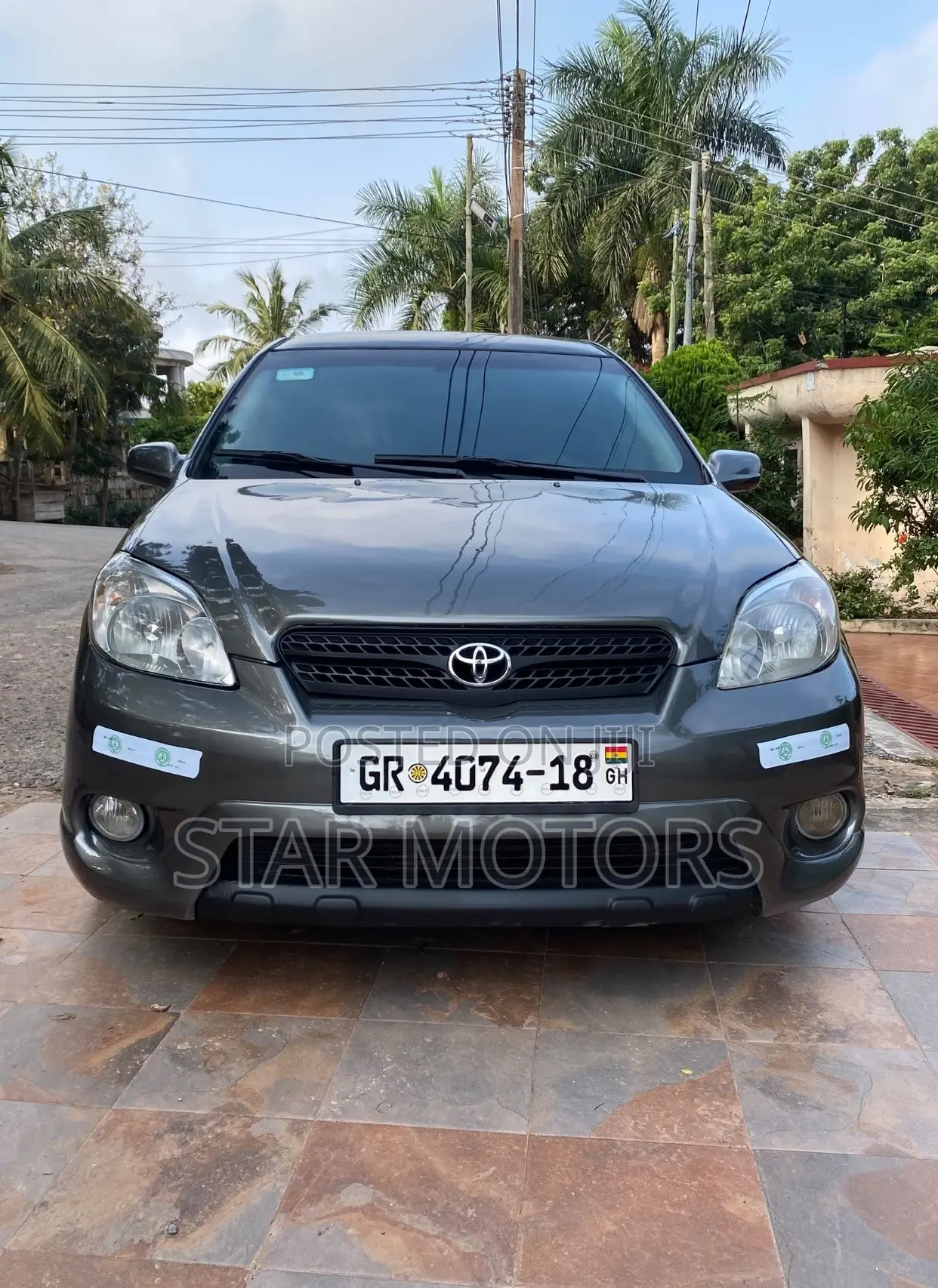 Toyota Matrix XR Hatchback FWD (1.8L 4cyl 4A) 2008 Gray