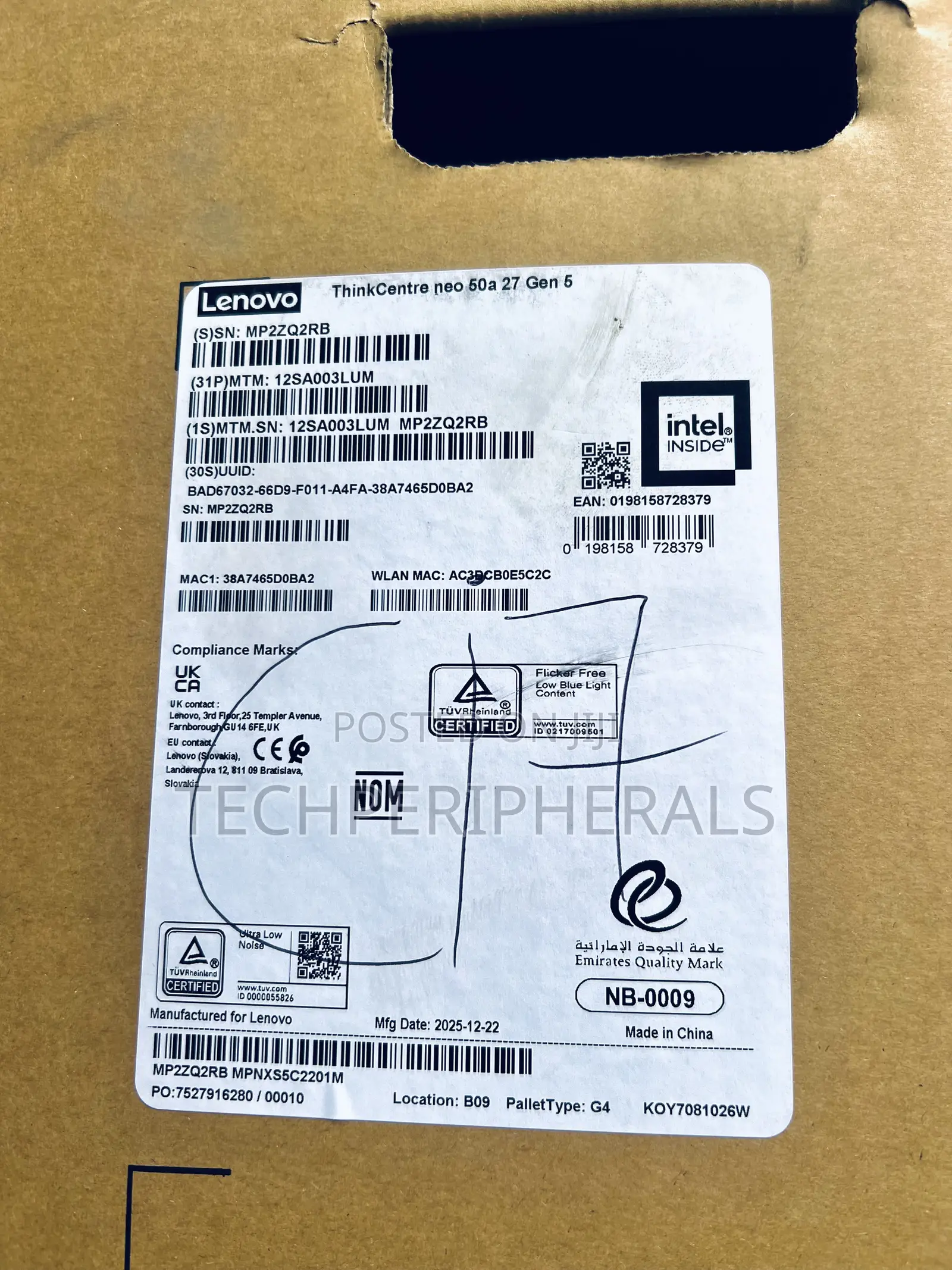 New Lenovo ThinkCentre Neo 50T 16GB Intel Core i7 SSD 512GB