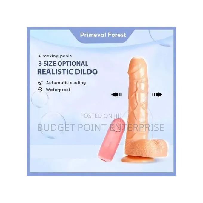6 Inches Realistic Dildo Vibrator AA Battery