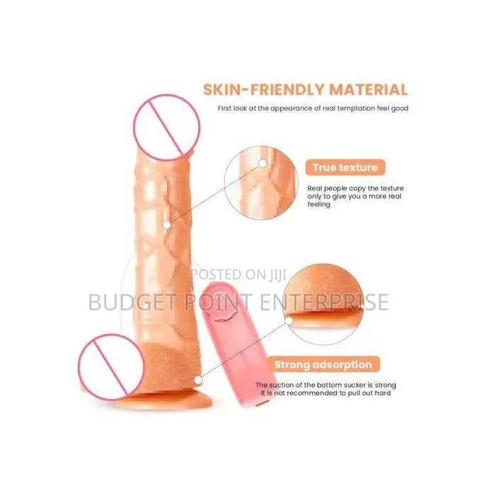 6 Inches Realistic Dildo Vibrator AA Battery