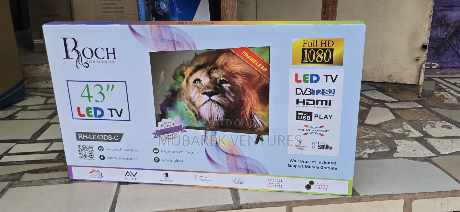 Roch 43" Digital Satellite TV