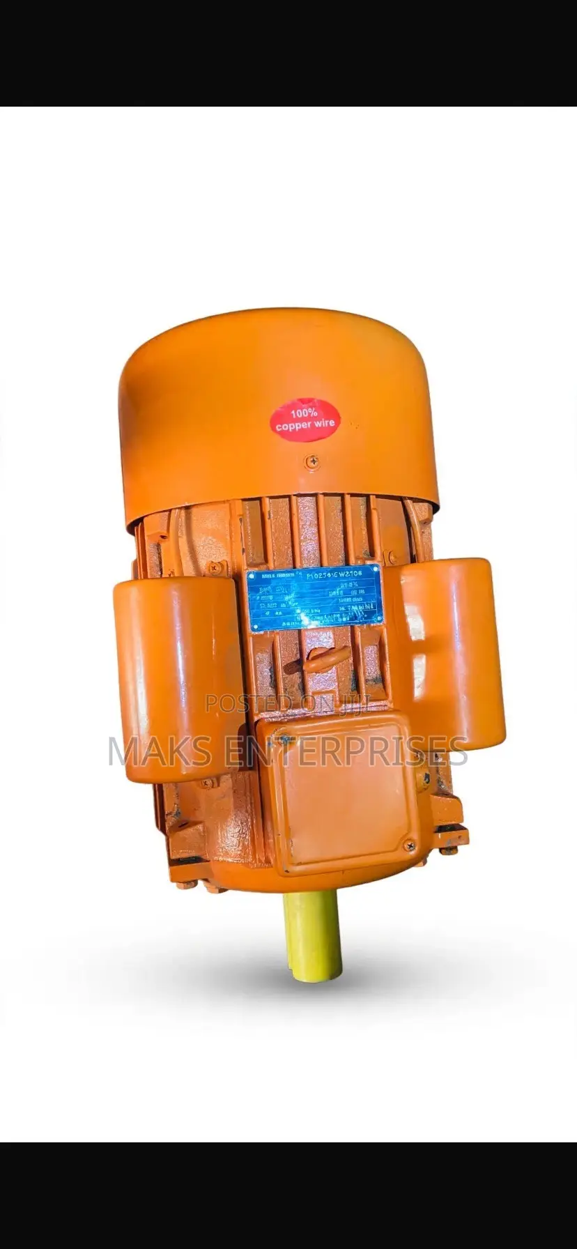15HP 3 Phase Motor Copper