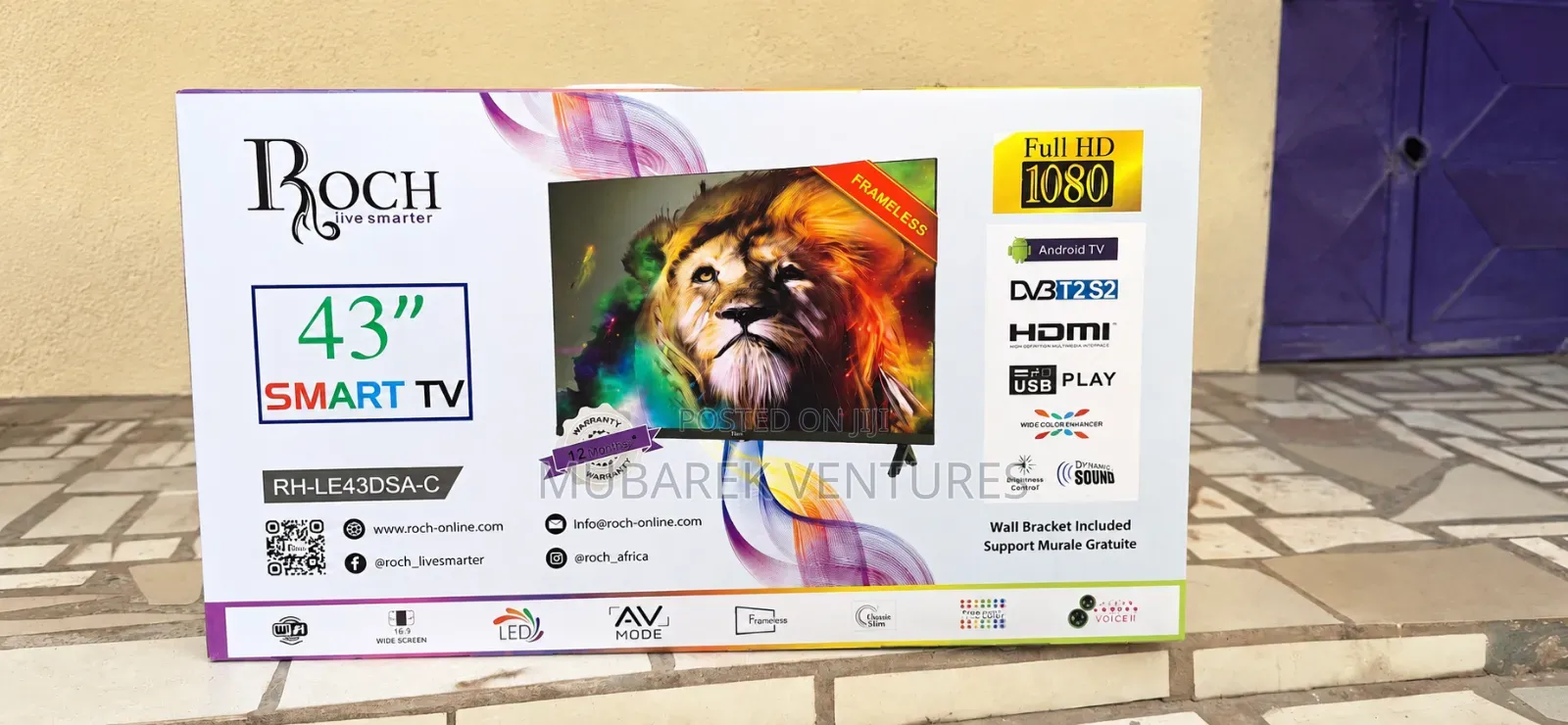 Roch 43" Smart Android TV