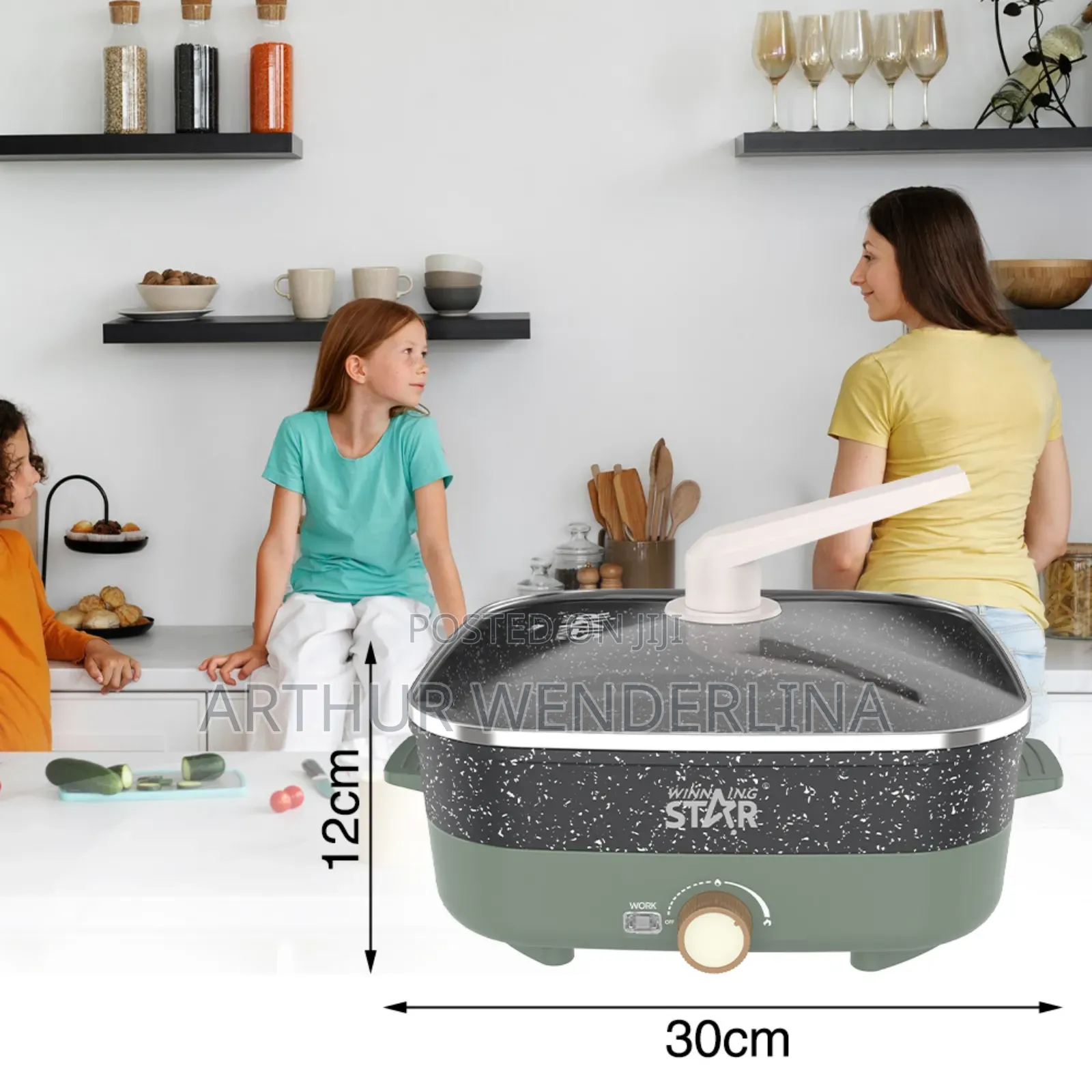 Star Winning Electric Cooking Pot Available for Cooking