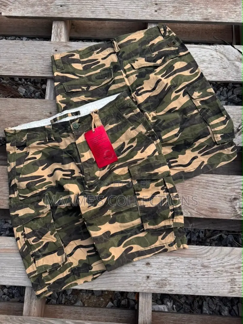 Trendy Men’s Utility Cargo Shorts – Multiple Designs