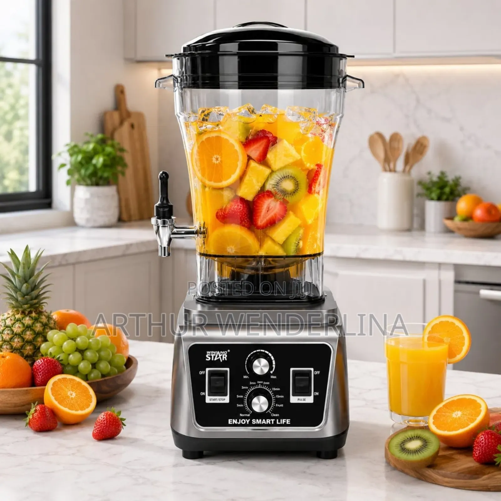 15liters WINNING STAR Commercial High Speed Blender 2200W ,Heavy