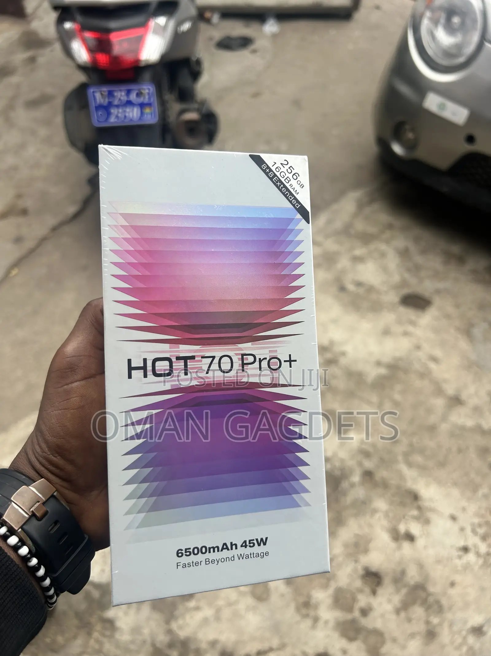 New Infinix Hot 70 Pro 5G+ 256 GB Blue