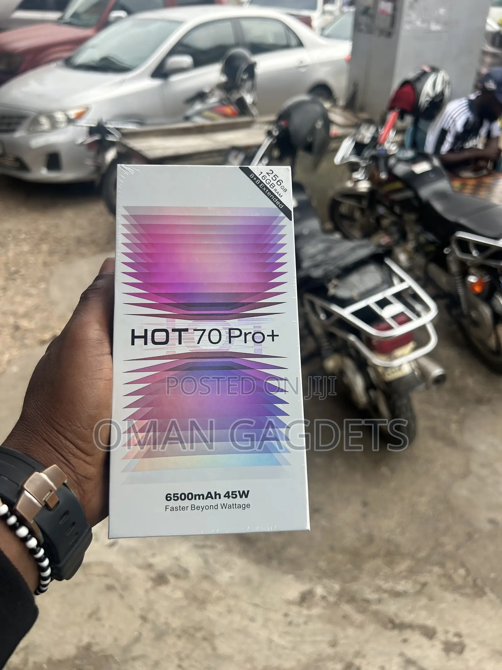 New Infinix Hot 70 Pro 5G+ 256 GB Blue