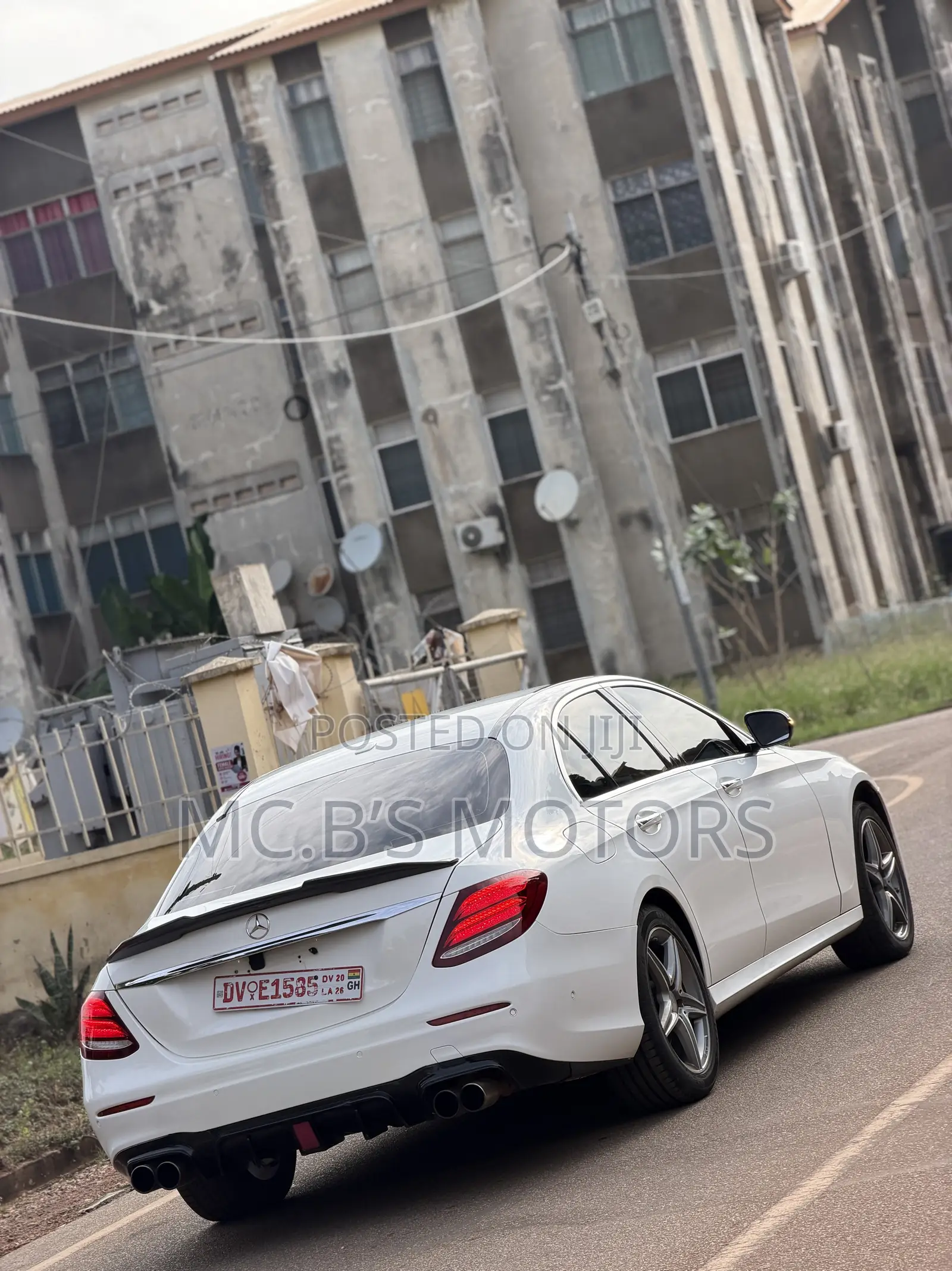 Mercedes-Benz E300 2018 White